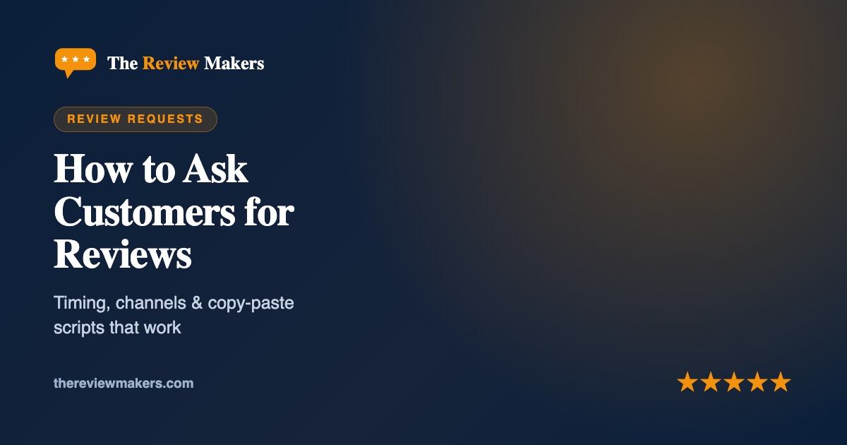 How to Ask Customers for Reviews: Email & SMS Scripts That Work (2026)